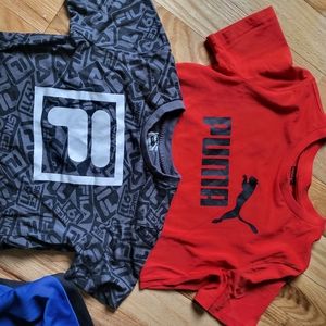 Brand new puma and Fila shirt bundle